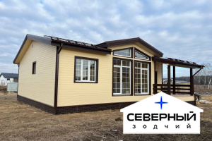 Каркасный дом по проекту 