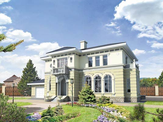 Выступ в форме квадрата