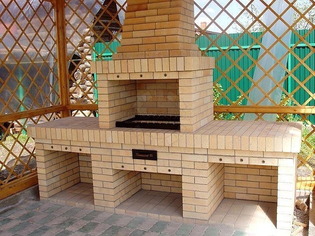 Стационарный мангал